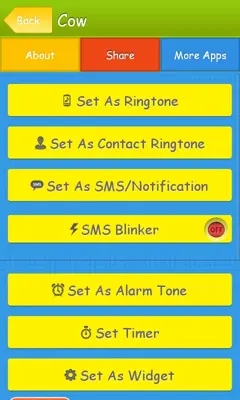 Animal sounds ringtones android App screenshot 5