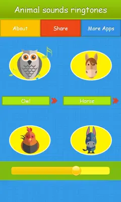 Animal sounds ringtones android App screenshot 6